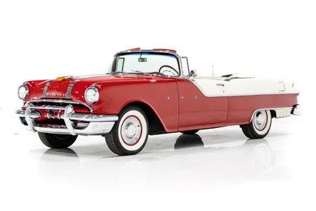 Miniature Pontiac Star Chief 1954 - Cabriolet Rouge - 1/43 - Conquest Models