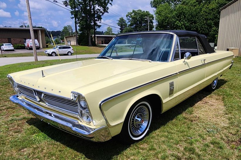 1966 Plymouth Fury 3 Convertible Hopedale, Massachusetts Hemmings