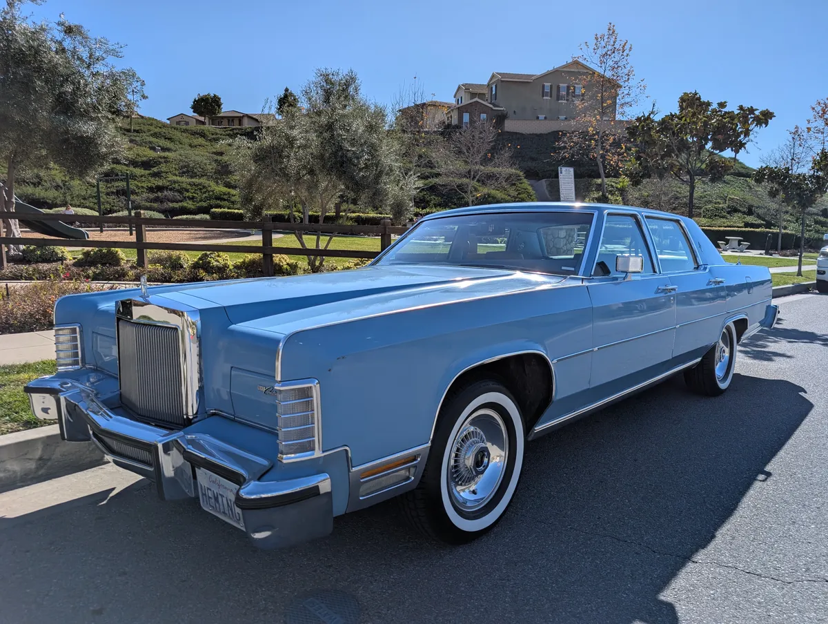 【SALE】TEKNO 829 LINCOLN CONTINENTAL ブルー 1979 Lincoln Continental Sedan San Gabriel, California | Hemmings