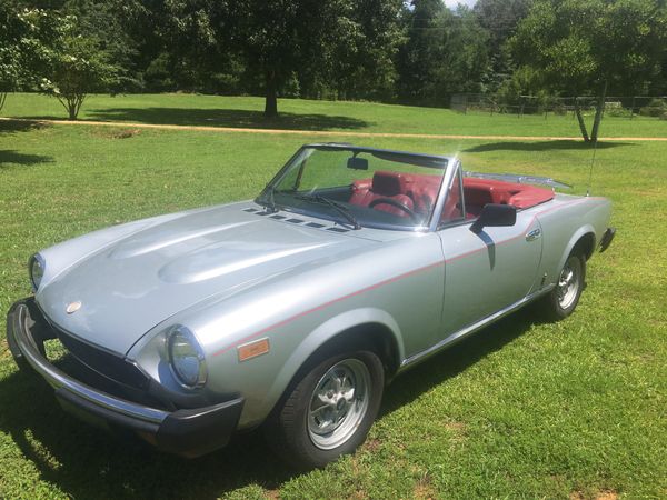 1979 Fiat 124 Spider