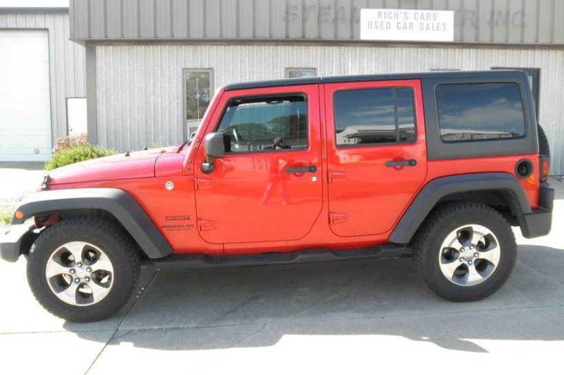 2017 Jeep Wrangler Unlimited Sport Package Grain Valley, Missouri