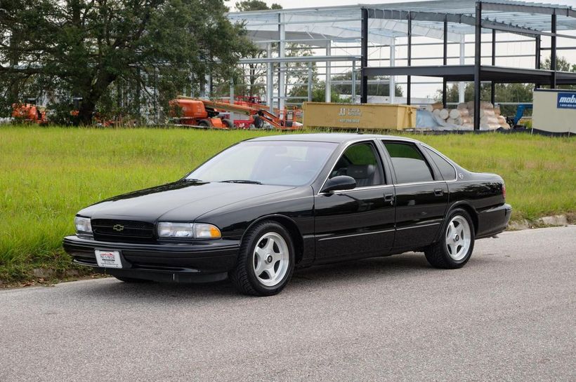 1996 Chevrolet Impala Ss Black With Only 1273 SS : Super Sport ...