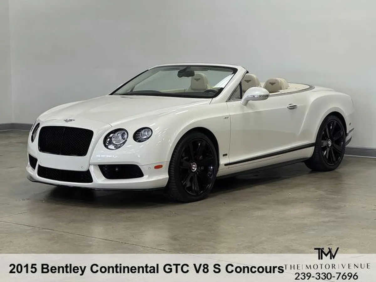2015 Bentley Continental Gtc Convertible Naples, Florida | Hemmings