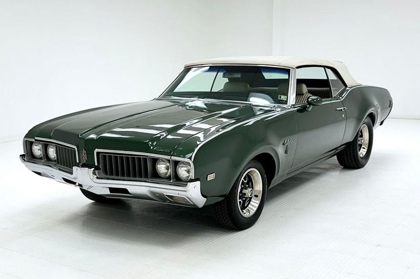 1969 Oldsmobile Cutlass 336679M263401 Glade Green Parchment