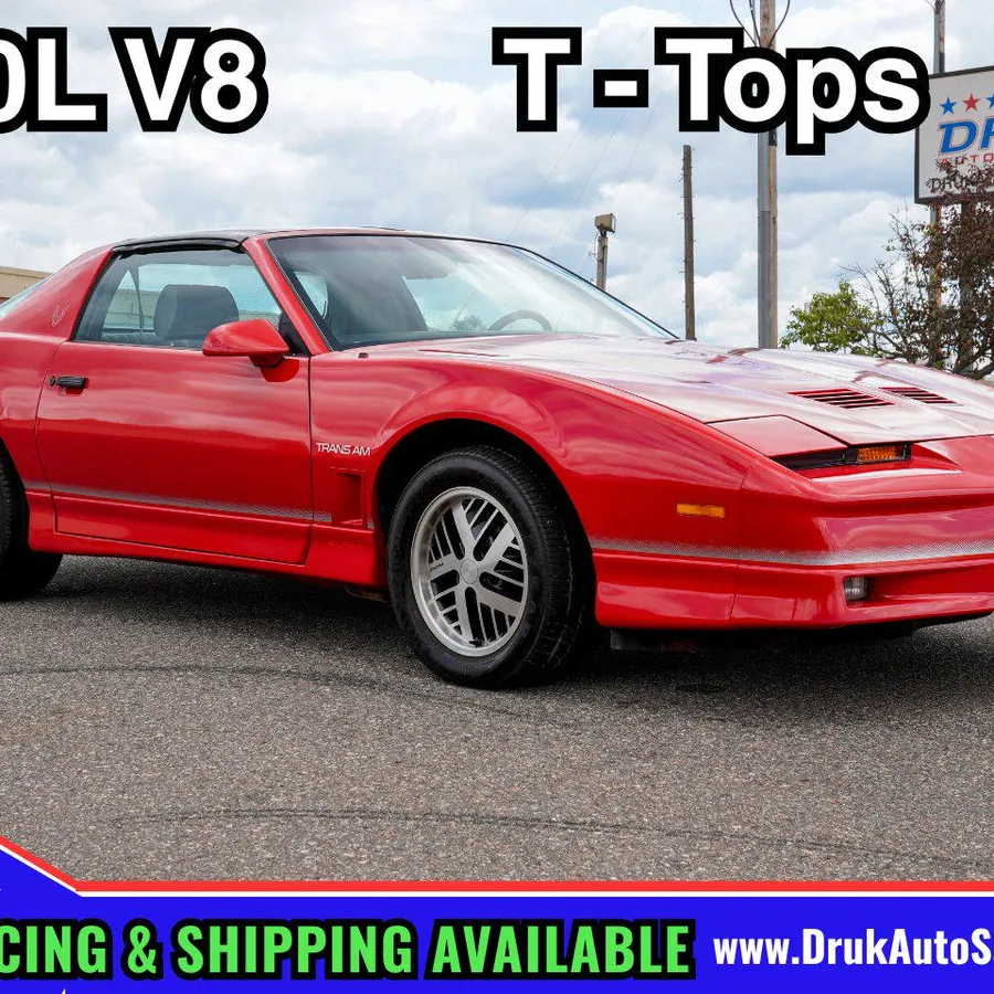 【再出品】ちゃん☆  Firebird 1986 Pontiac Firebird Trans Am W/ T-Tops Ramsey, Minnesota | Hemmings
