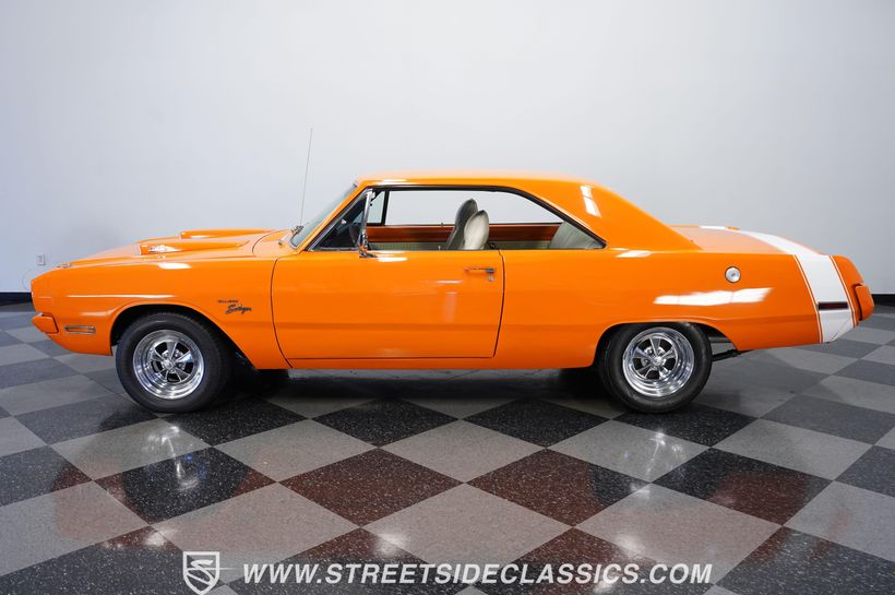 1971 Dodge Dart LH23G1R307042 Sunset Orange White