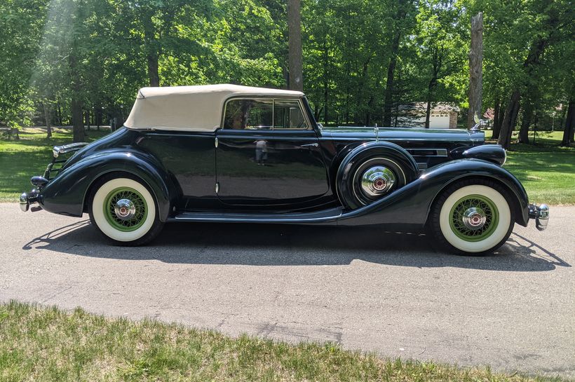 1935 Packard Twelve 12 Convertible Victoria Vining, Minnesota | Hemmings