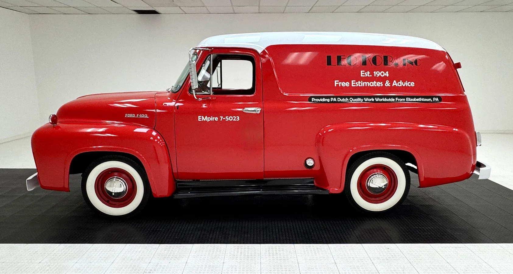 1953 Ford F 100 Panel Delivery Truck Morgantown, Pennsylvania