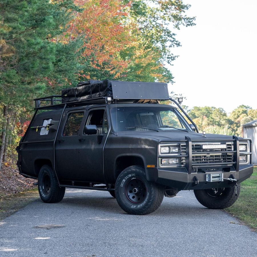 Roof top tent for chevy online suburban