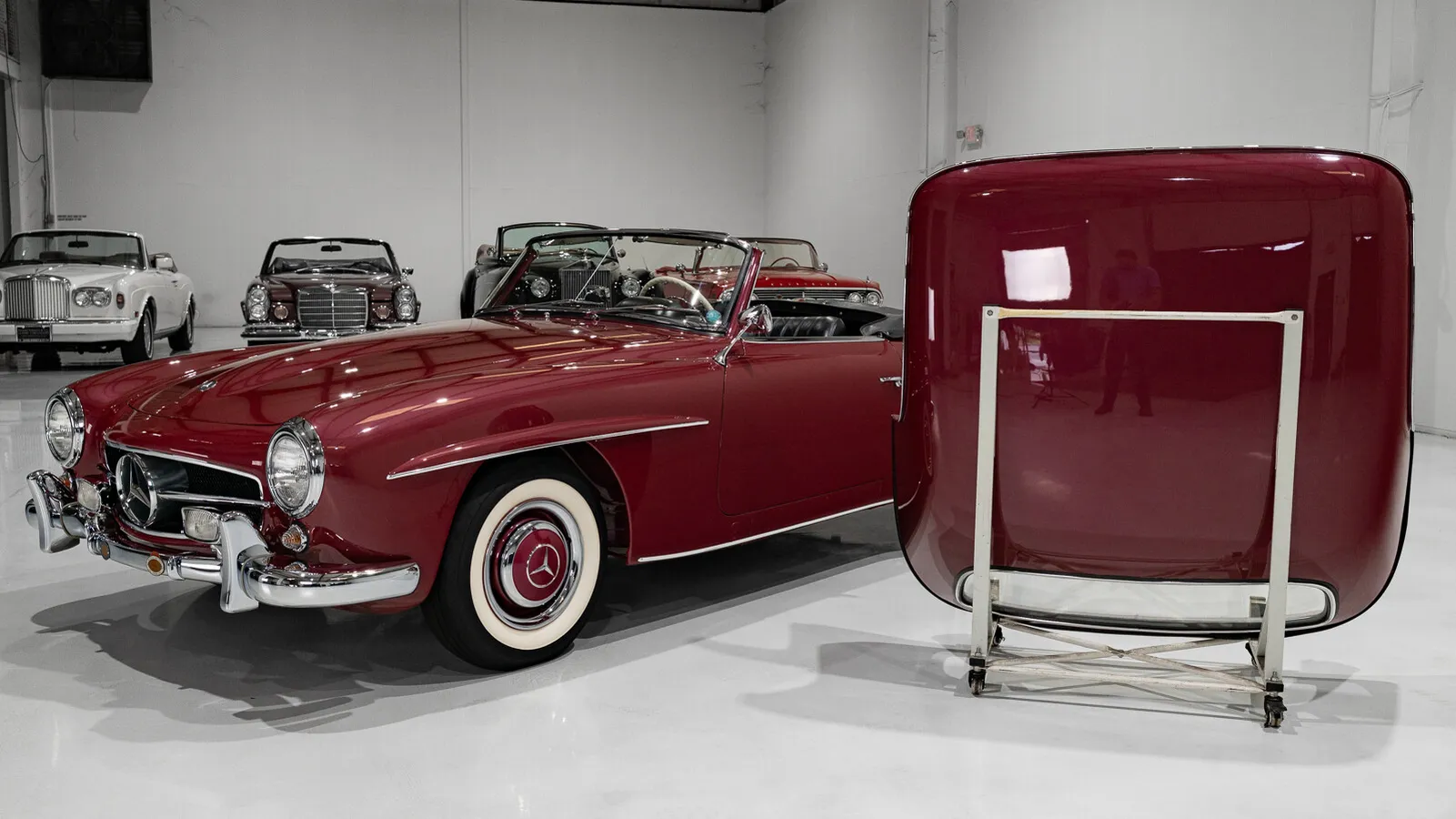 新品美品希少　ノレブMercedes-Benz 190 SL( 1957)Red 1957 Mercedes Benz 190sl Roadster St Louis, Missouri | Hemmings