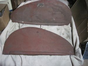 foxcraft fender skirts-NOS