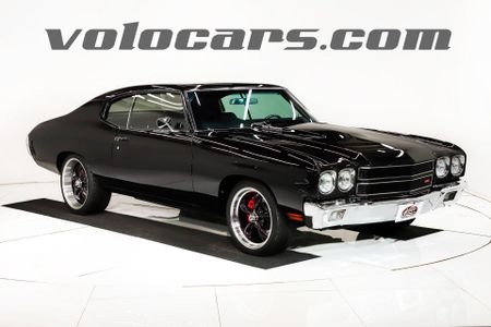 Miniature CHEVROLET CHEVELLE (HEMMINGS) 1970 NOIR BLACK TUXEDO 1/18