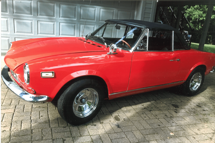 1971 124 spider interior doors