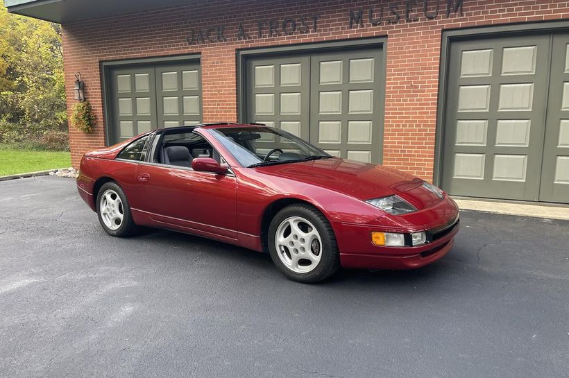 1991 Nissan 300ZX JN1RZ24H3MX503952 Cherry Red Pearl Charcoal