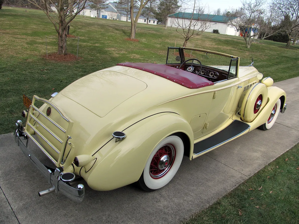 1936 Packard Super 8 Series 1404 Coupe Roadster Convertible