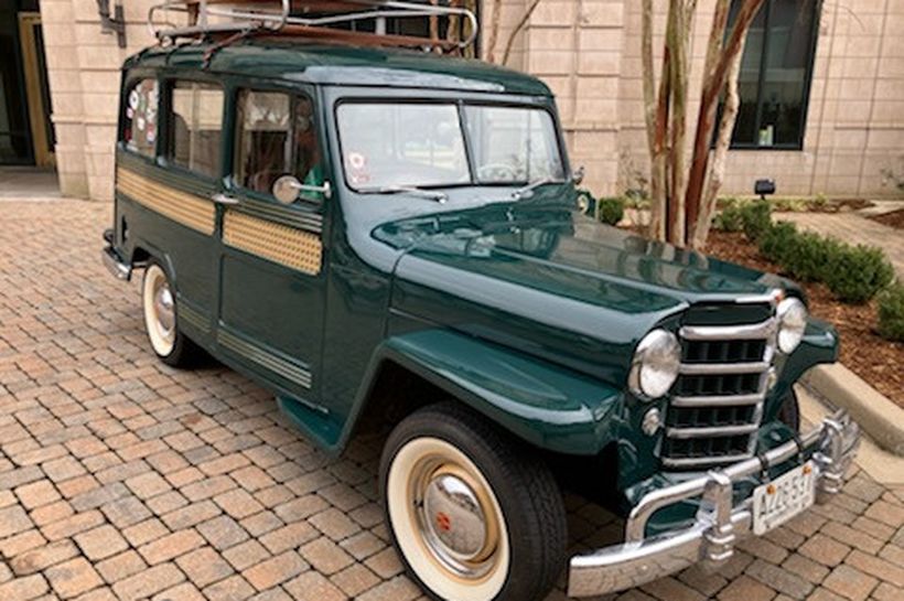 1950 Willys Overland Deluxe Station Wagon Spartanburg South