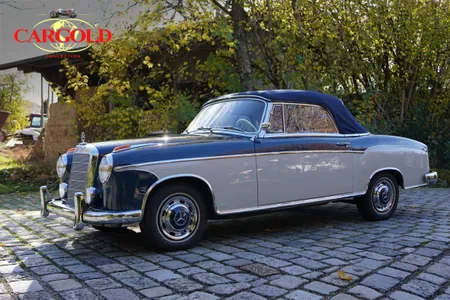 Mercedes 220 S Miniature CLE 1:43 - France - N°19 - Rare Et Sympa