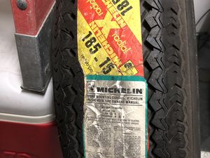 Michelin Redline tire-185-15 X NOS Vintage
