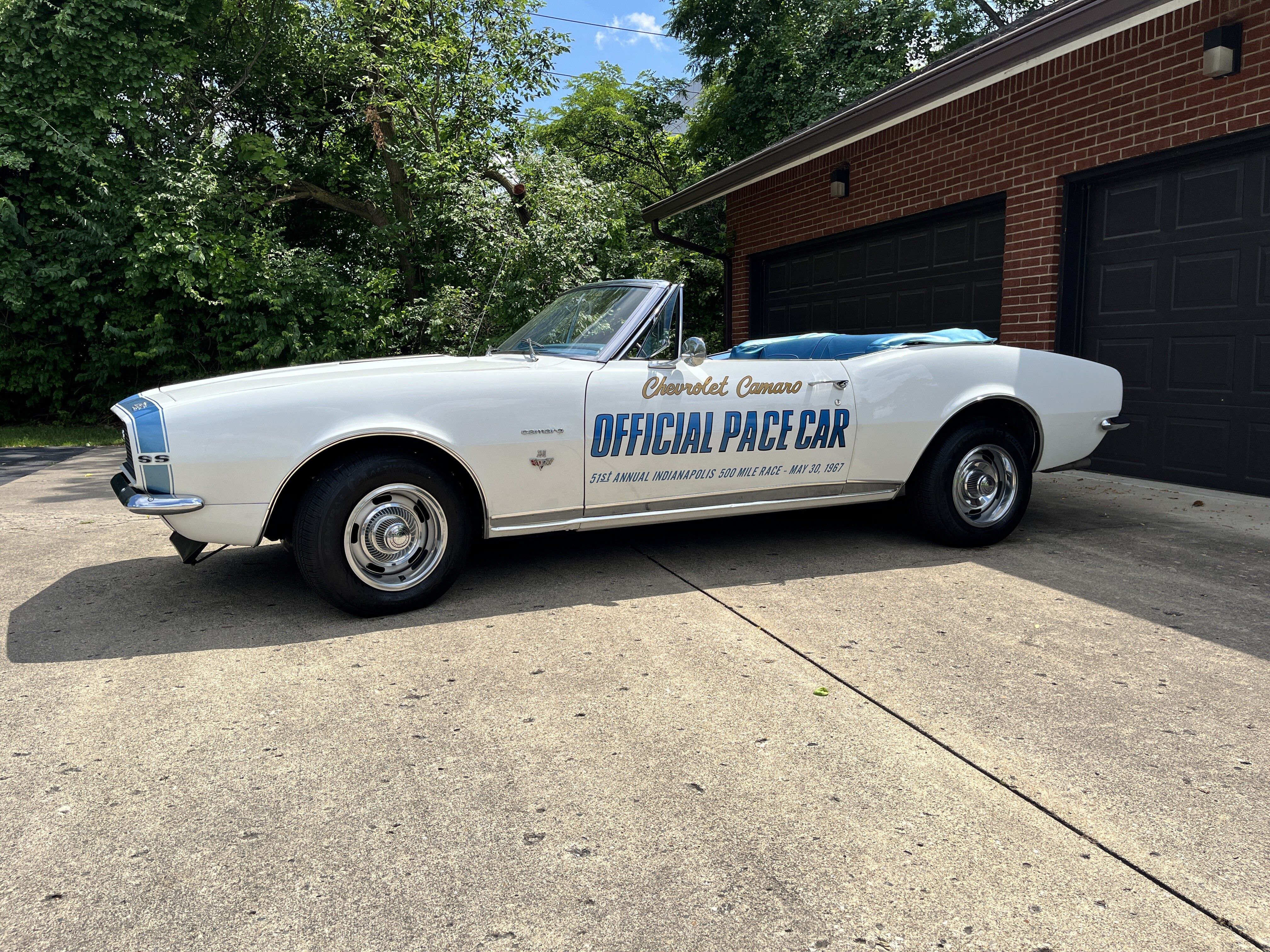 1967 Chevrolet Camaro 1967 Indy 500 Pace Car Replica