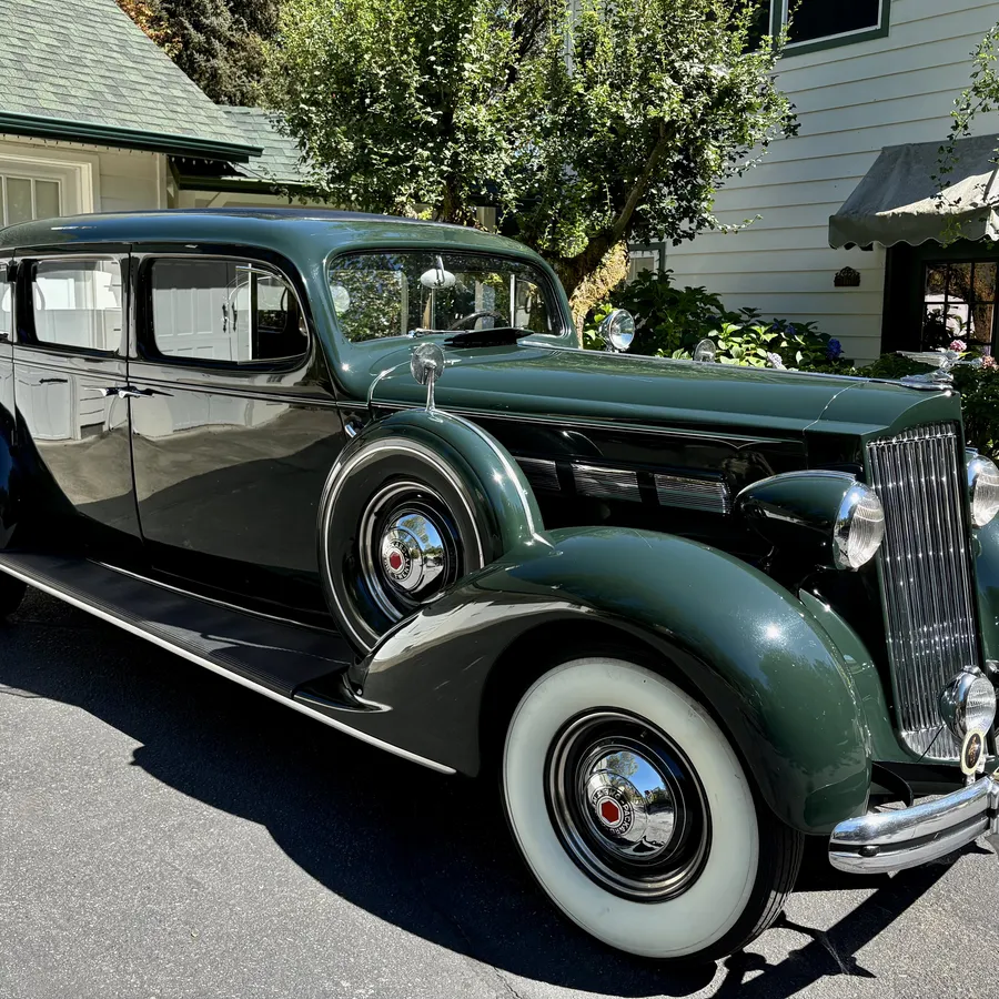 TOURIST 1937年7月号 1937 Packard 120c Deluxe 7-Passenger Touring Sedan Lake Oswego