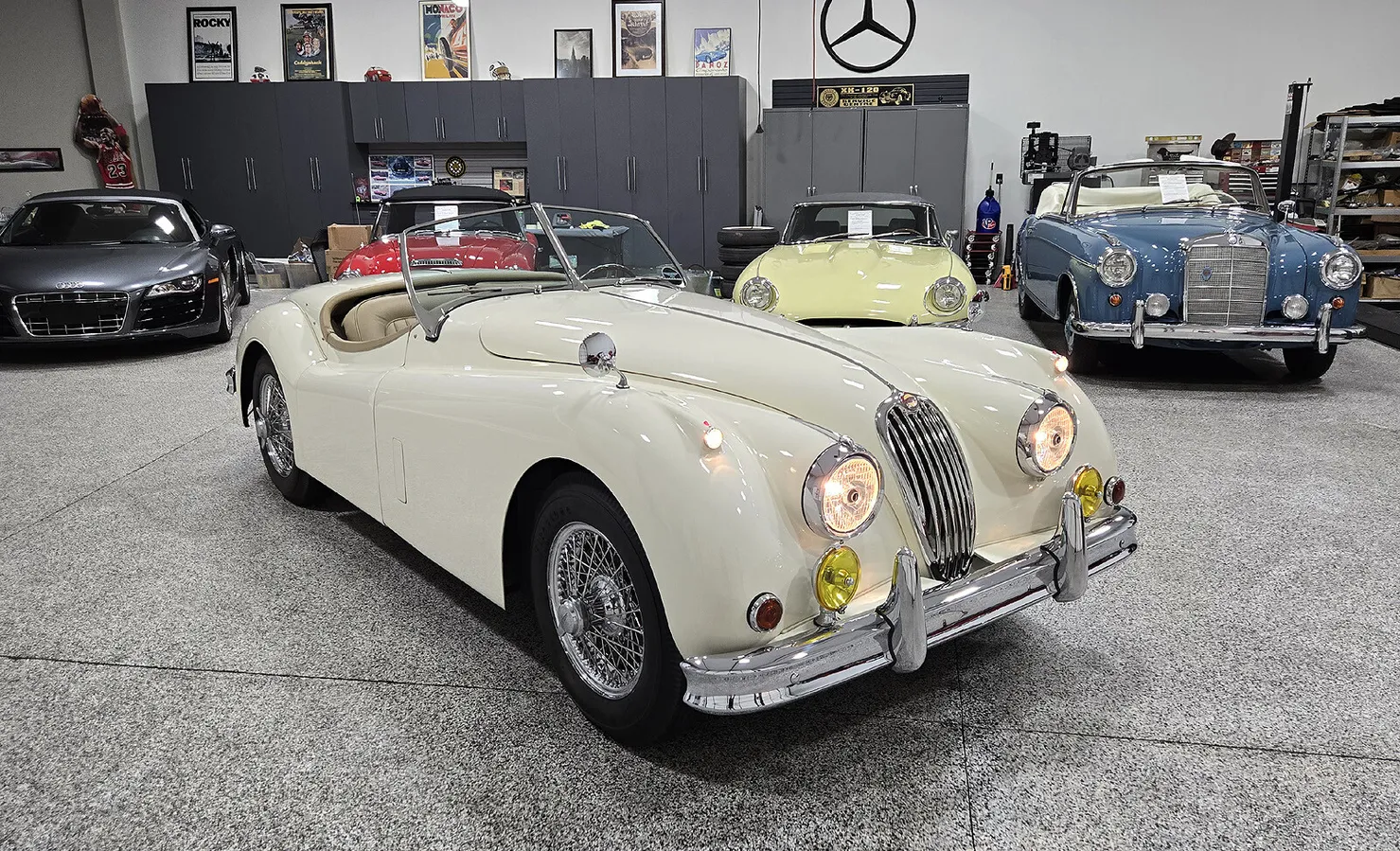 Sold - 1956 Jaguar Xk XK140MC Roadster Cornelius, North Carolina