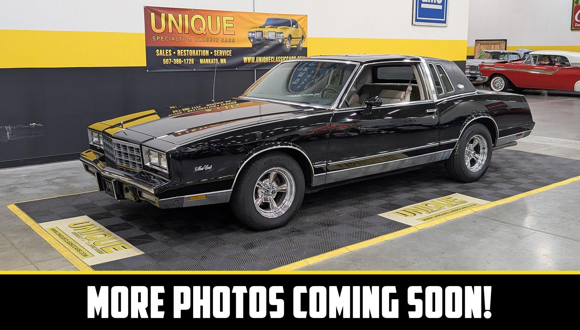 1983 Chevrolet Monte Carlo