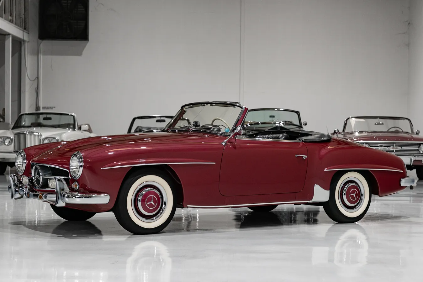 新品美品希少　ノレブMercedes-Benz 190 SL( 1957)Red 1957 Mercedes Benz 190sl Roadster St Louis, Missouri | Hemmings