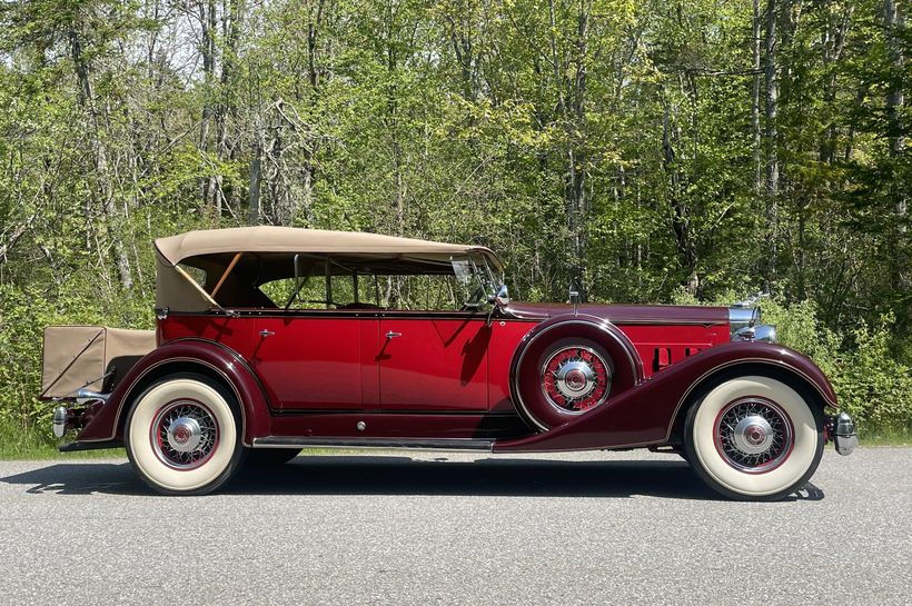 1934 Packard Twelve Model 731 11th Series Phaeton Owls Head, Maine