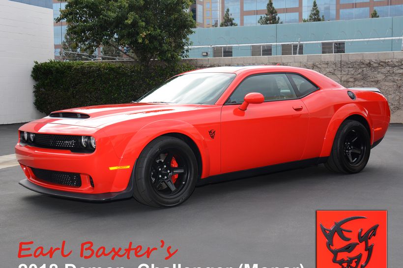 2018 Dodge Demon Stock From The Factory Newport Beach California Hemmings