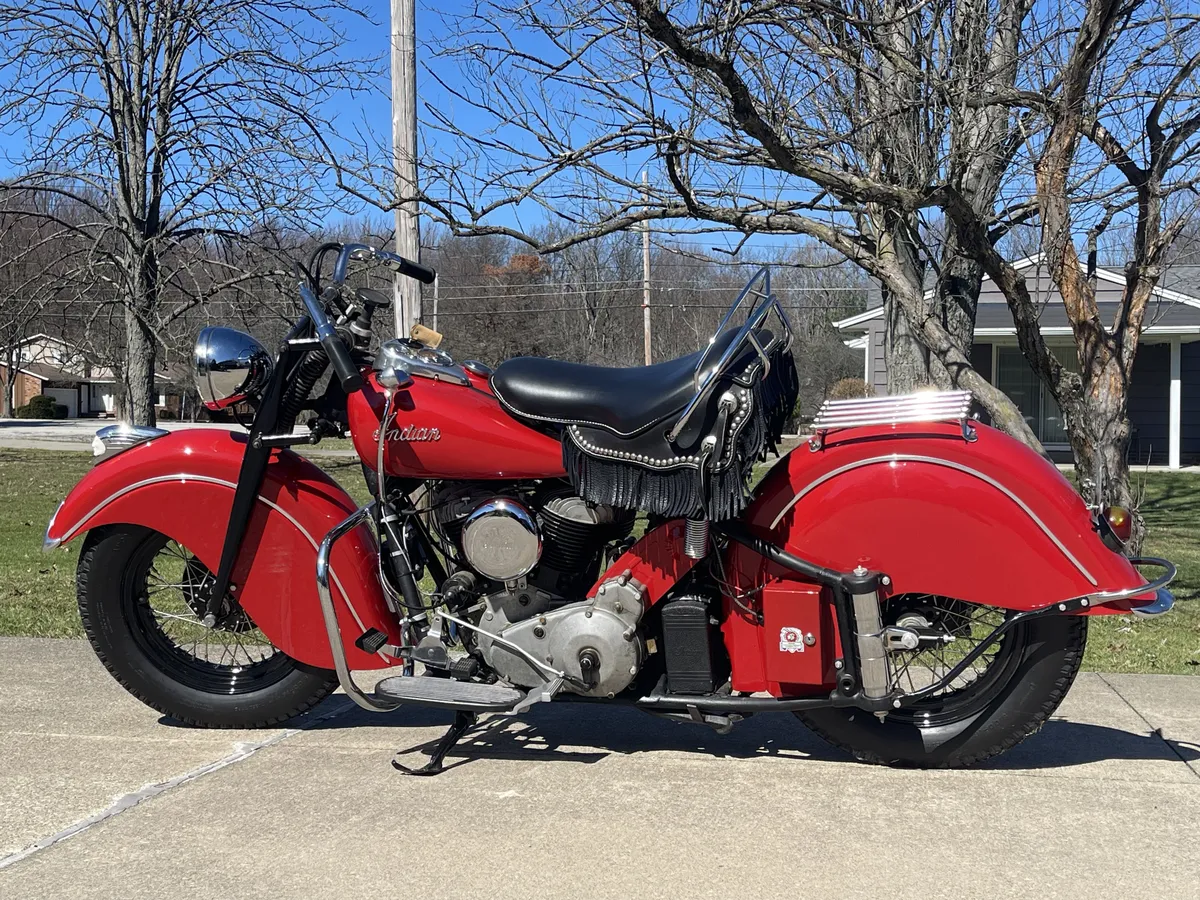 1947 Indian Chief Motorcycles & Scooters Walton Hills, Ohio | Hemmings