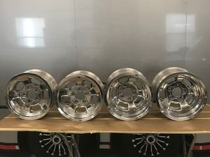 Vintage Edelbrock Polished Wheels