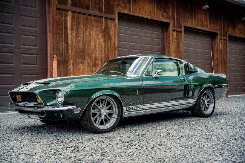 1968 Ford Mustang Shelby GT500 Fastback Pro-Touring Restomod Green ...