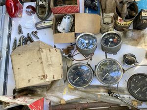 Assorted Triumph TR3 parts