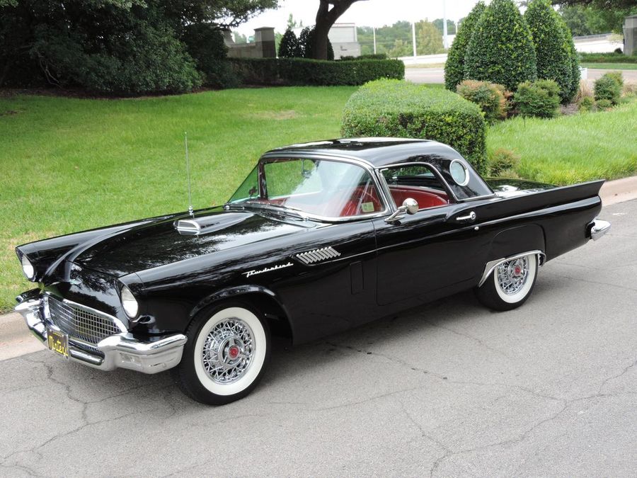 1957 ford thunderbird black