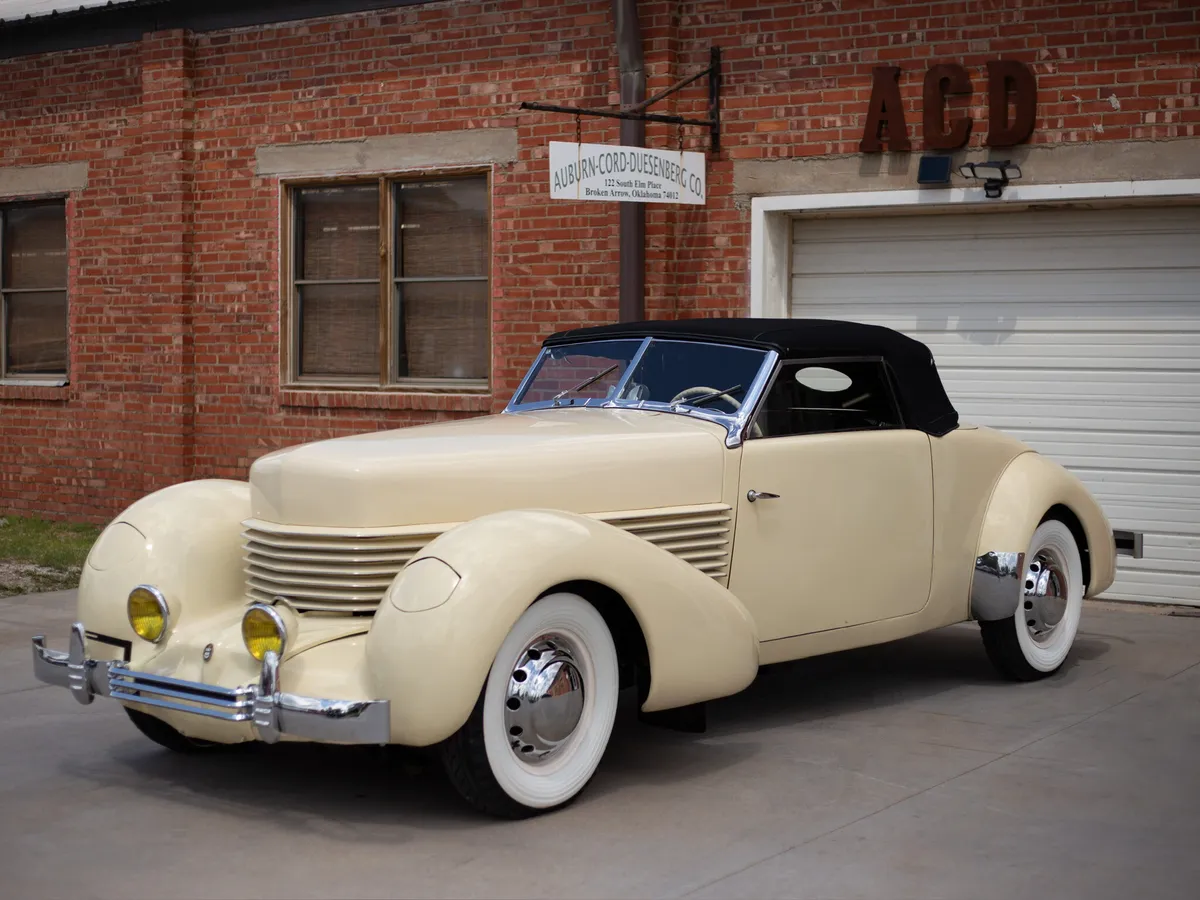 Sold - 1936 Cord Sportsman Convertible Broken Arrow, Oklahoma