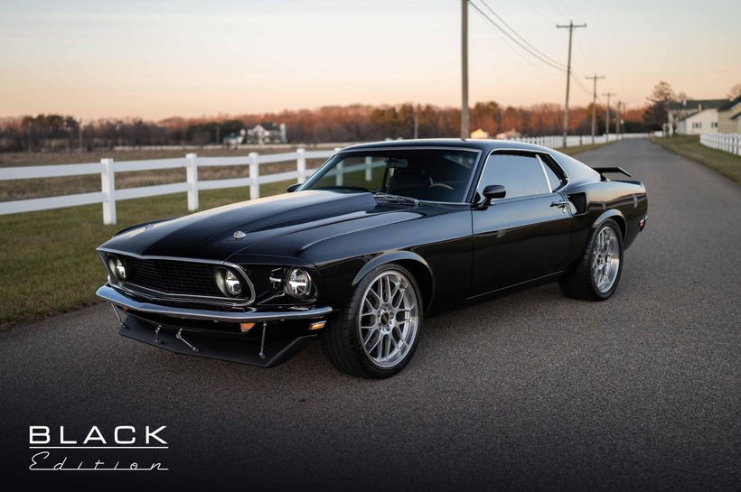 1969 Ford Mustang Mach 1 Coyote Powered Pro-Touring Restomod Green ...