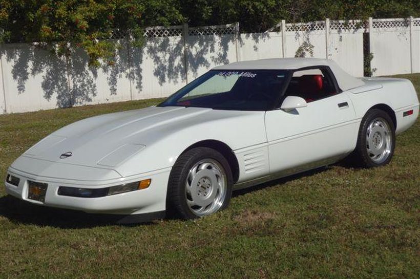 1992 Chevrolet Corvette Roadster W/Auxiliary Hardtop 24k Miles ...