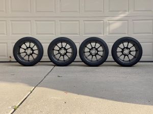 4 Mazda Cup Wheels and Michelin Pilot Cup 2 Tires