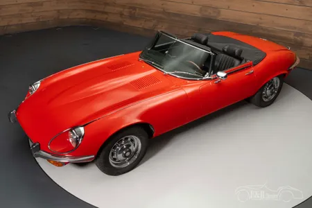 kirk jaguar E TYPE ジャガー 1971 Jaguar E-Type XKE Series II 4 spd Roadster Stock