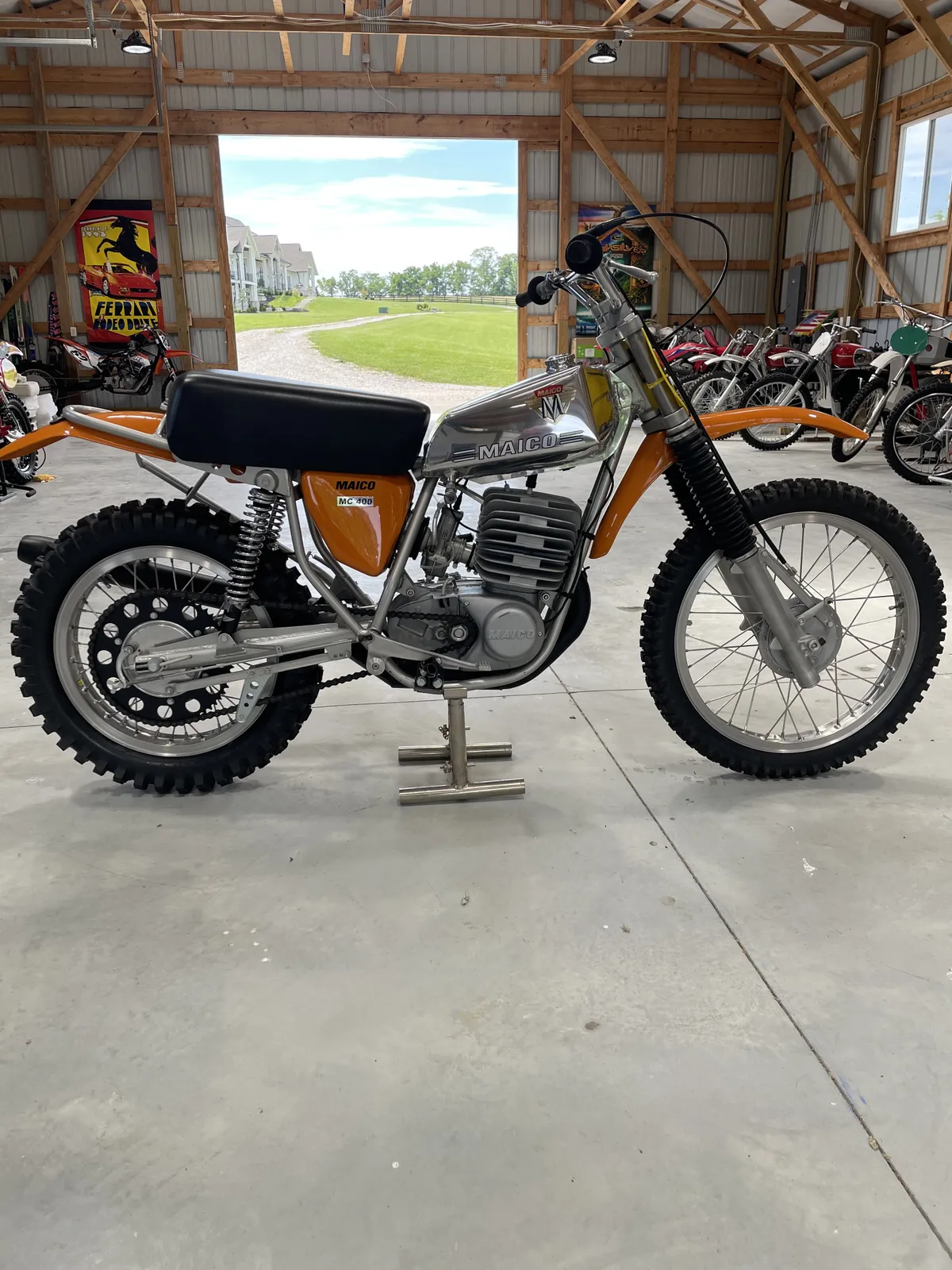 503-329 Premium X 1/43 モーガン 4/4 1974 1974 Maico 400 Motocross Burlington, Kentucky | Hemmings